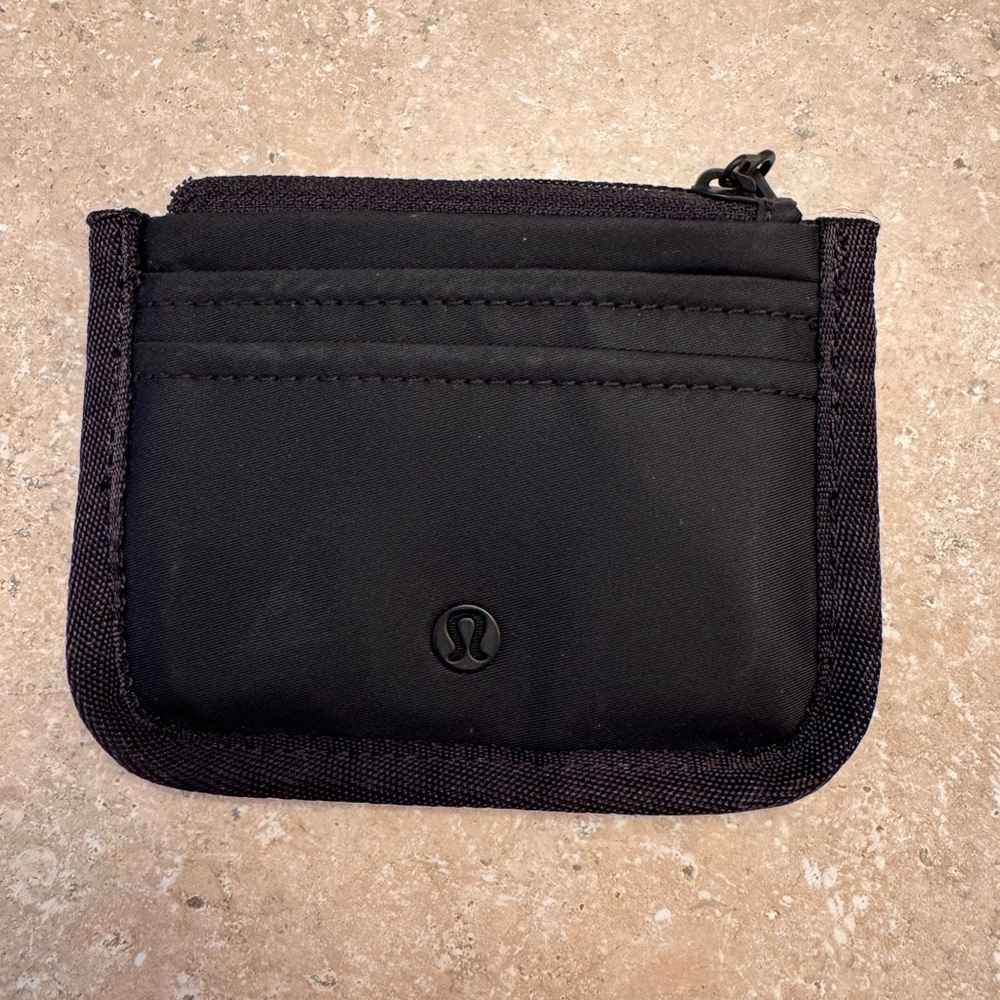 Lululemon Black Zippered Pouch